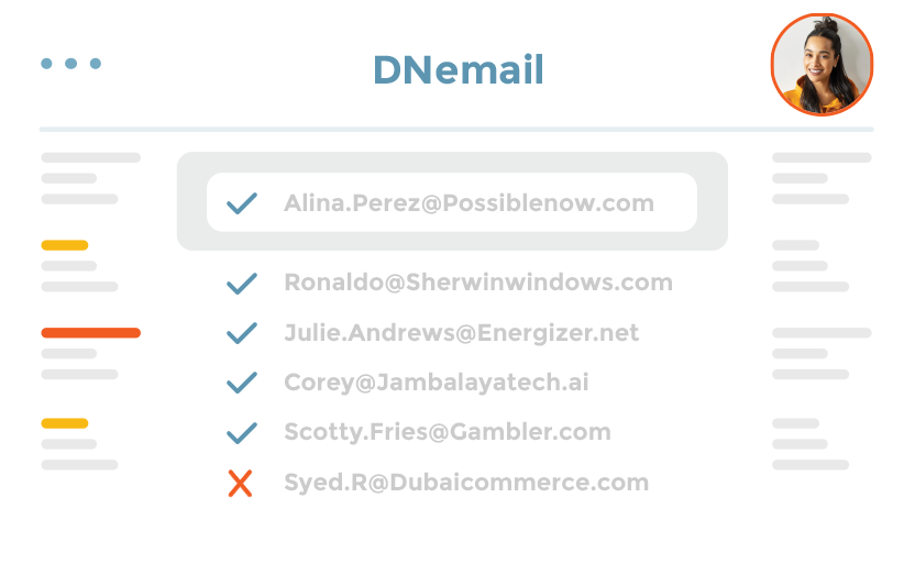 DNemail ensures that your email marketing messages reach those who want to hear from you.